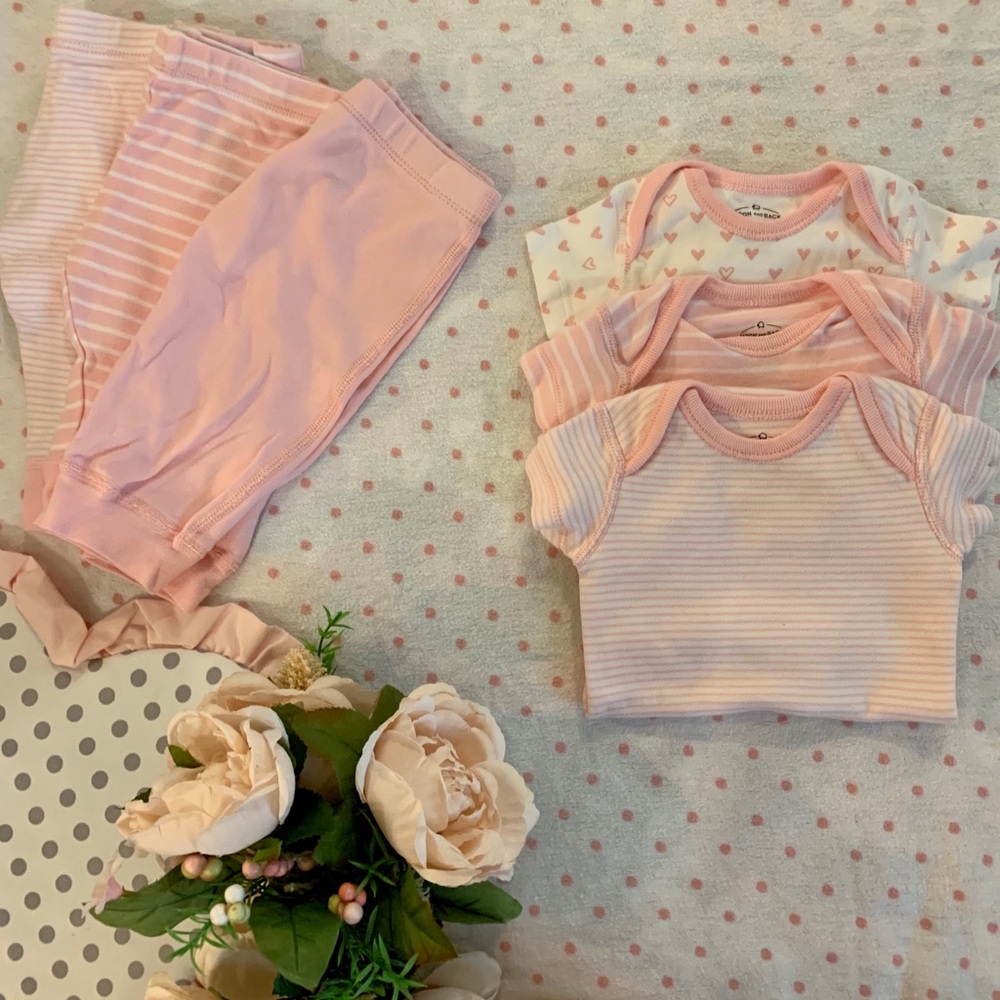 🌕Moon and 🔙 onesie and pant set⬅️